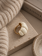 le ring pumpkin écru