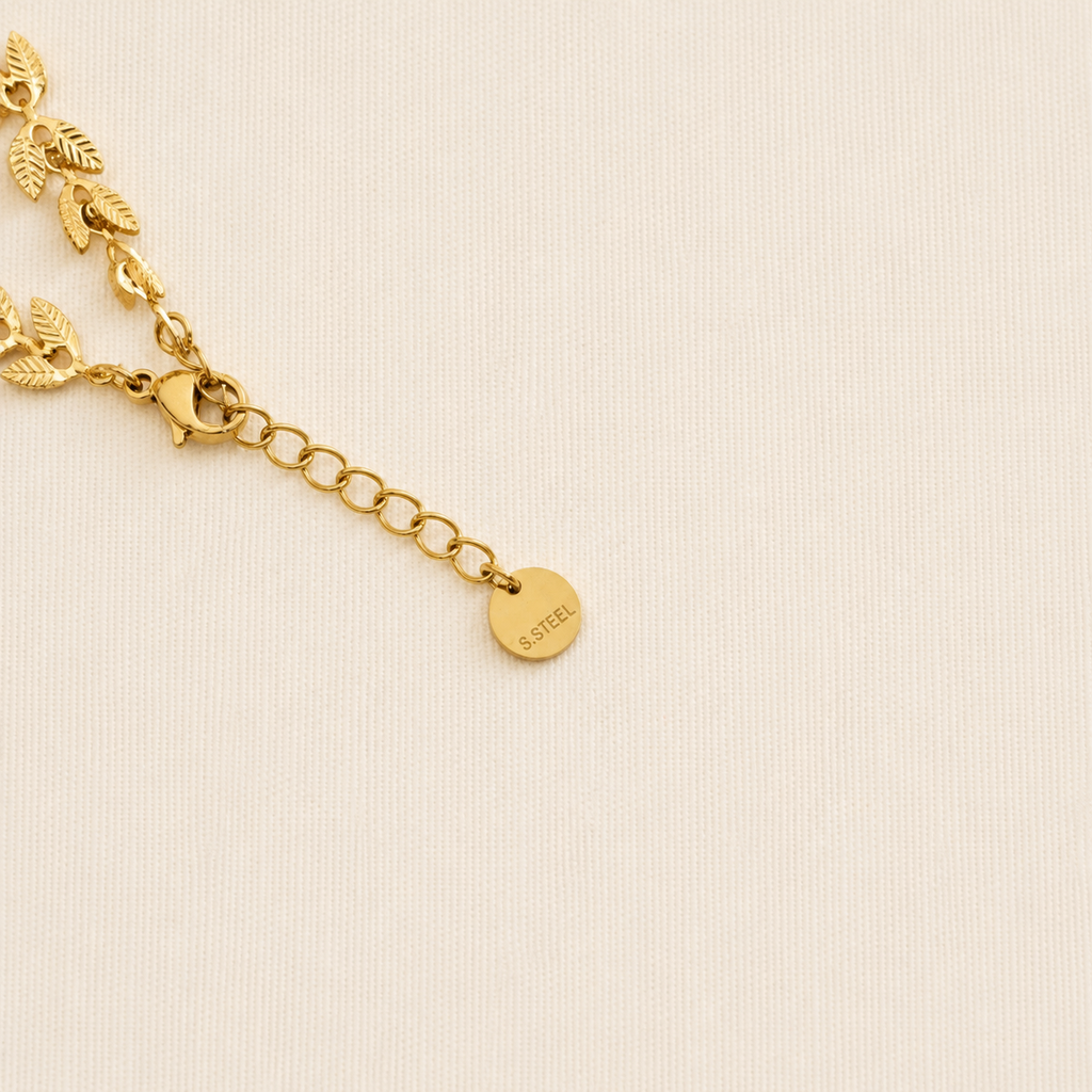 le bracelet laurel doré