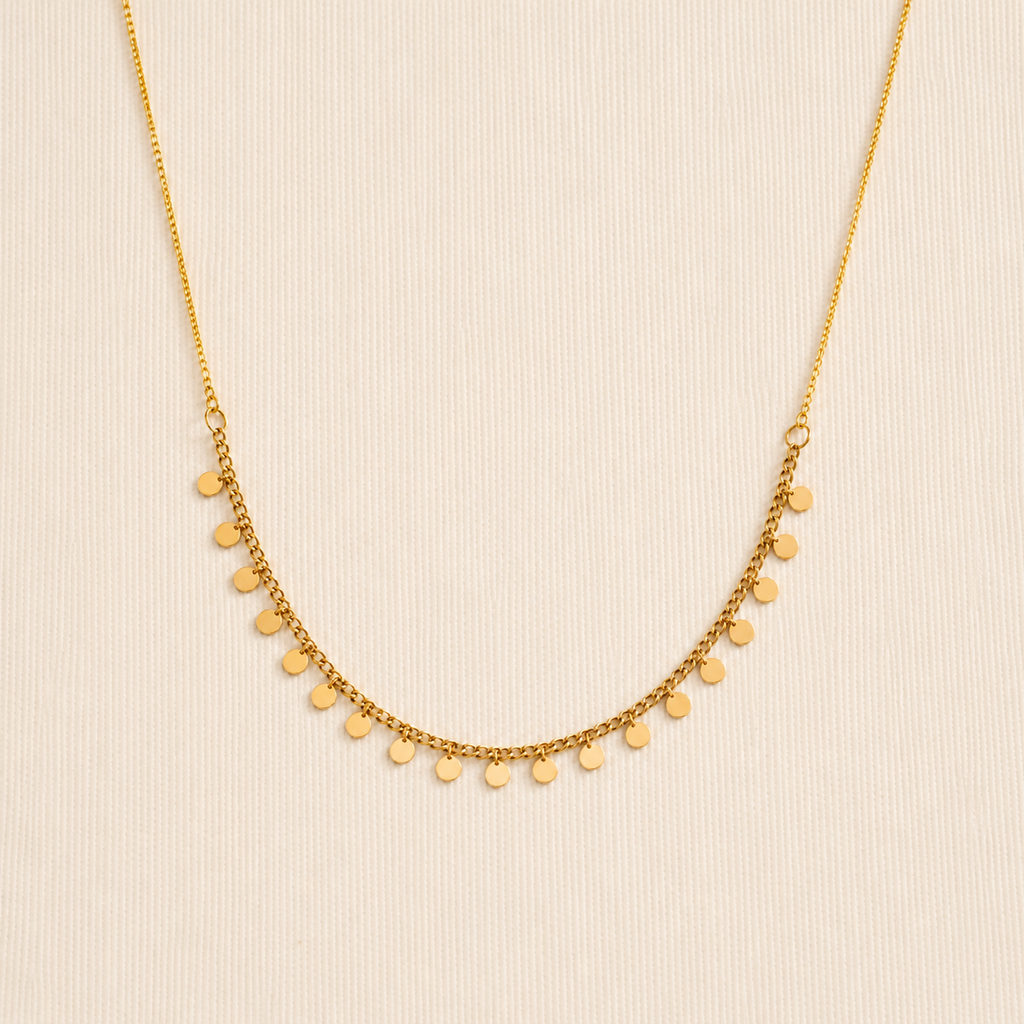 le collier soleil doré