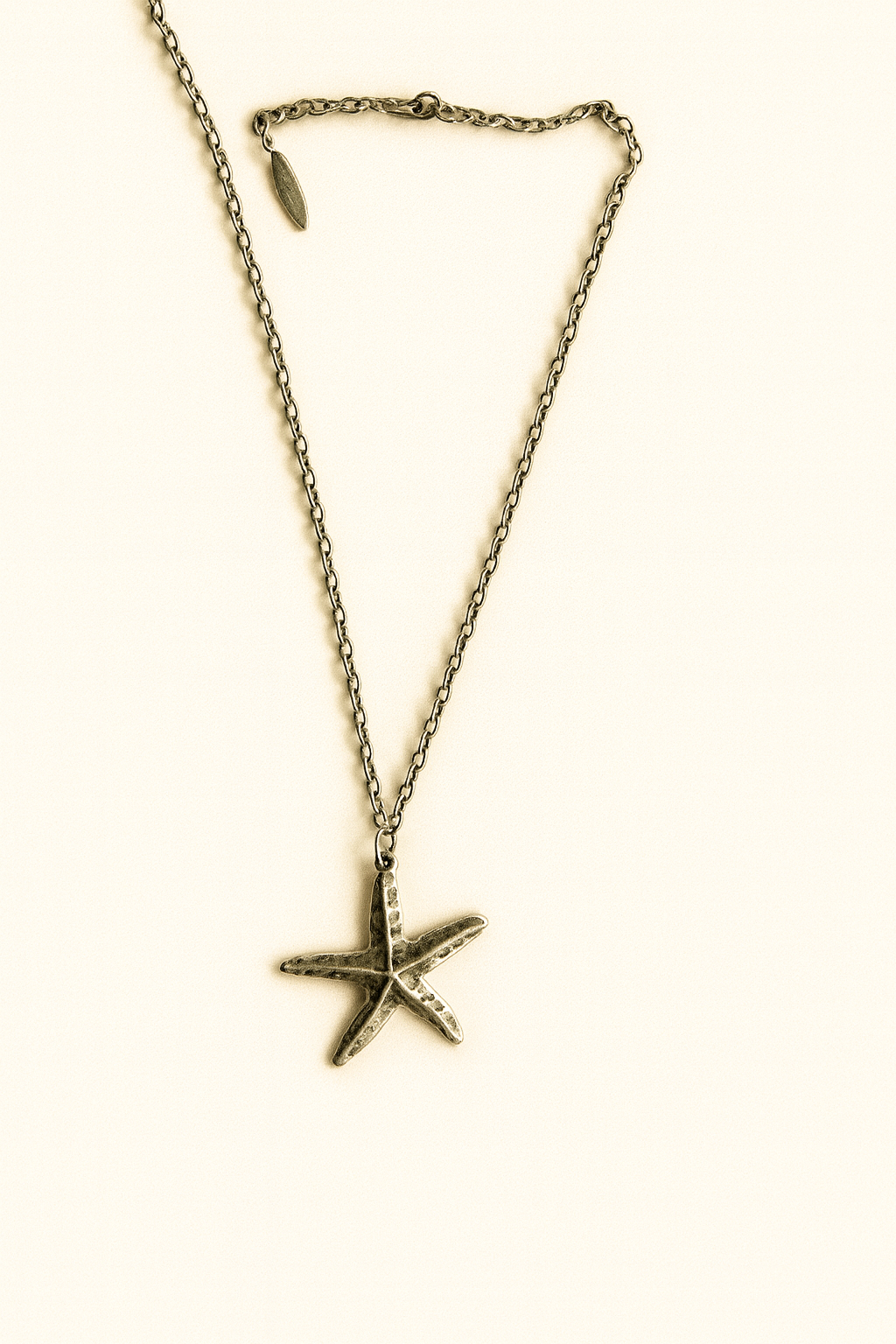 Cadena plata Estrella