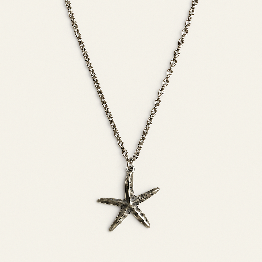 Cadena plata Estrella