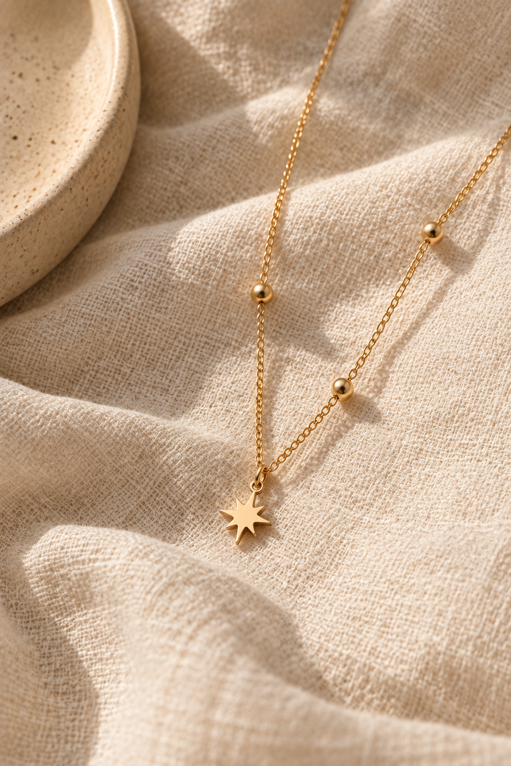 le collier petite étoile