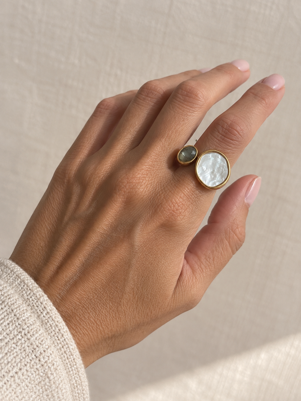 le ring nacre